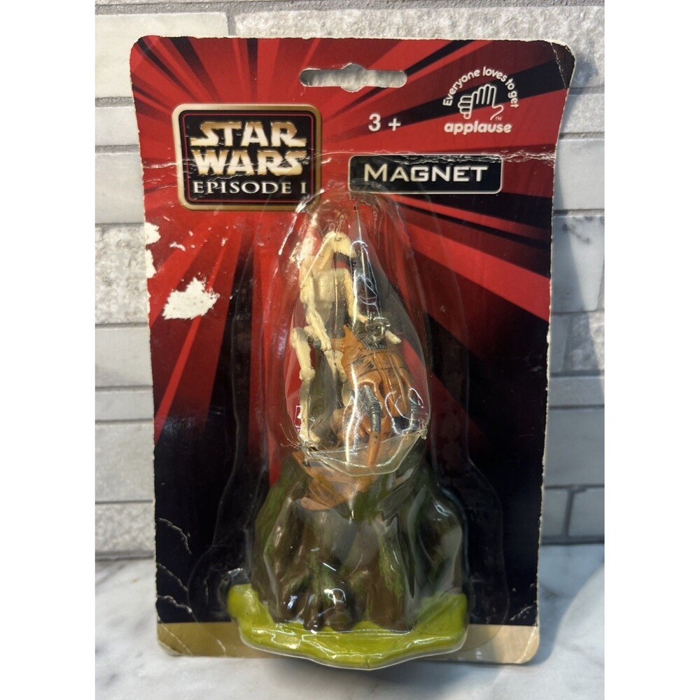 Star Wars Episode 1 3D Battle Droid Magnet, Collectible, From Applause NEW t493